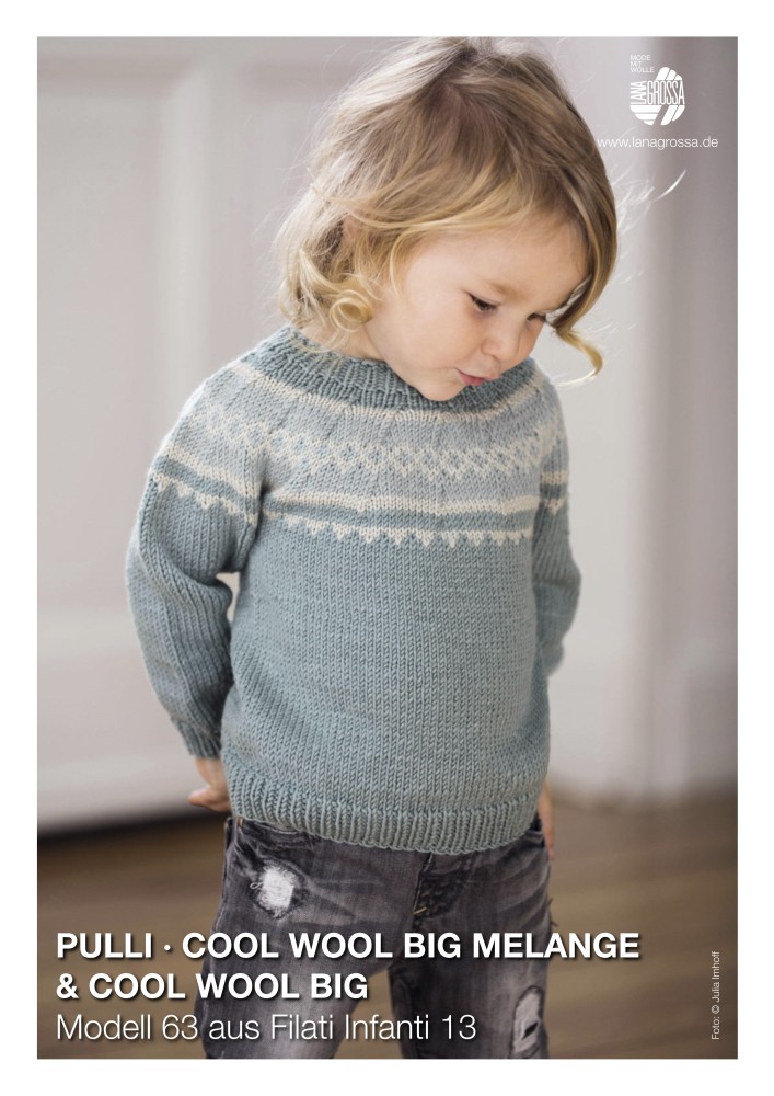 Kinder Pullover mit Jacquardmuster