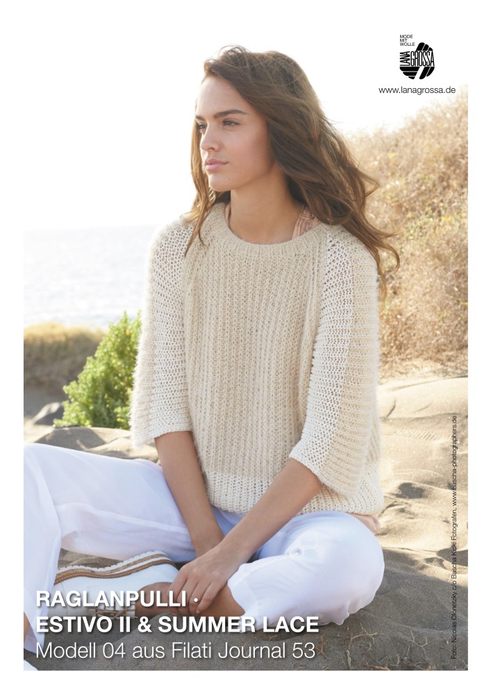 Raglanpullover Estivo II & Summer Lace