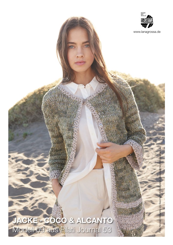 Jacke Modell 09 aus Filati Journal 53