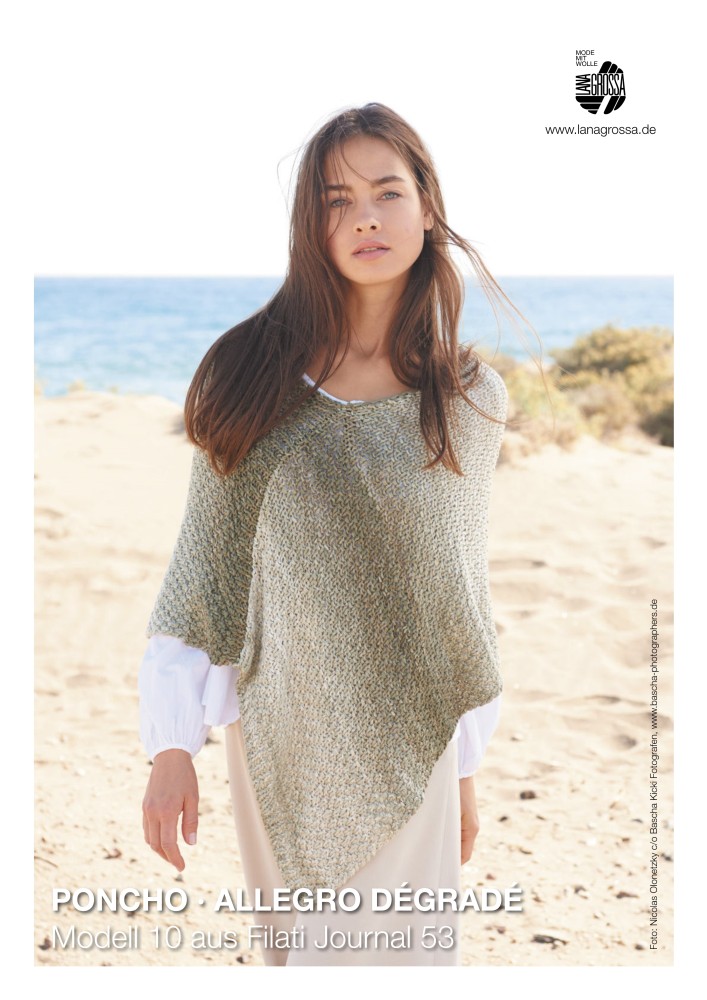 Poncho Allegro Dégradé