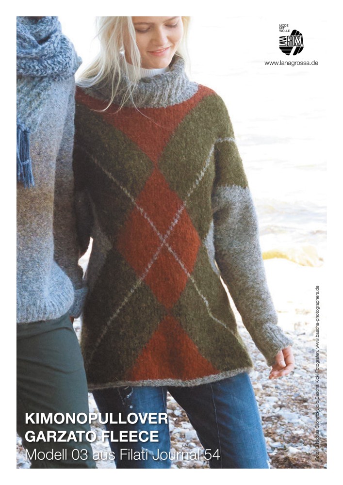 Kimonopullover Garzato Fleece