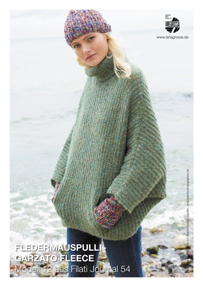Fledermauspulli Garzato Fleece