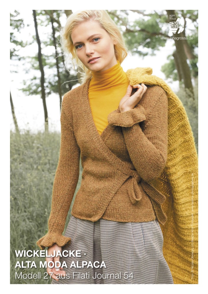 Wickeljacke Alta Moda Alpaca