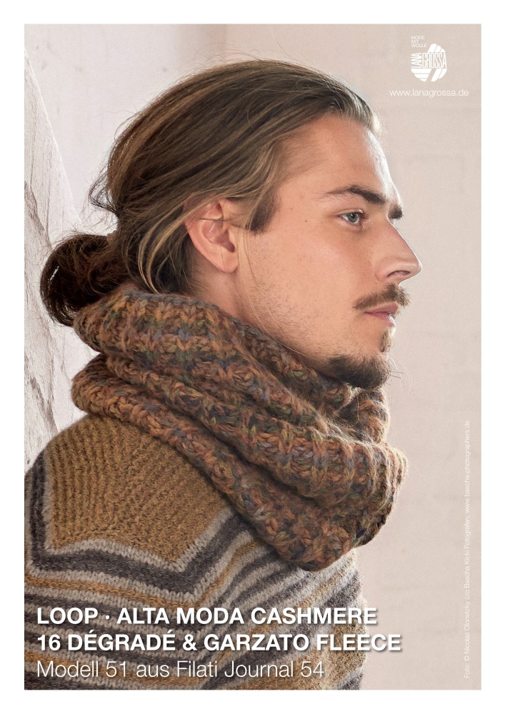 Loop aus Alta Moda Cashmere Garnen