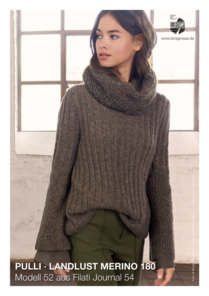 Pullover Landlust Merino 180 Modell 52