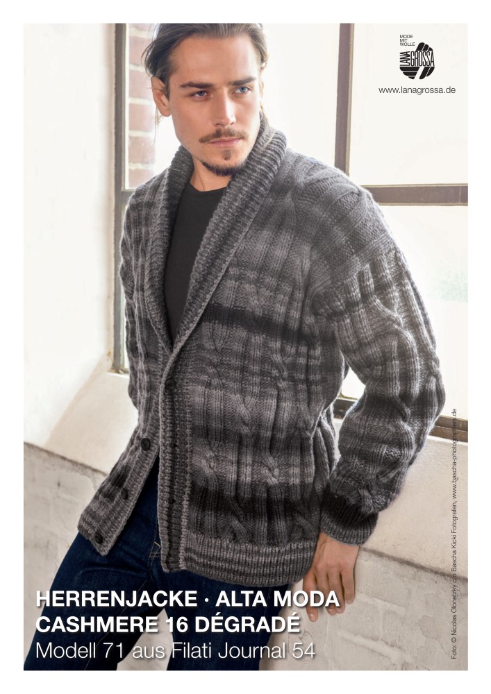 Herrenjacke Alta Moda Cashmere 16 Dégradé
