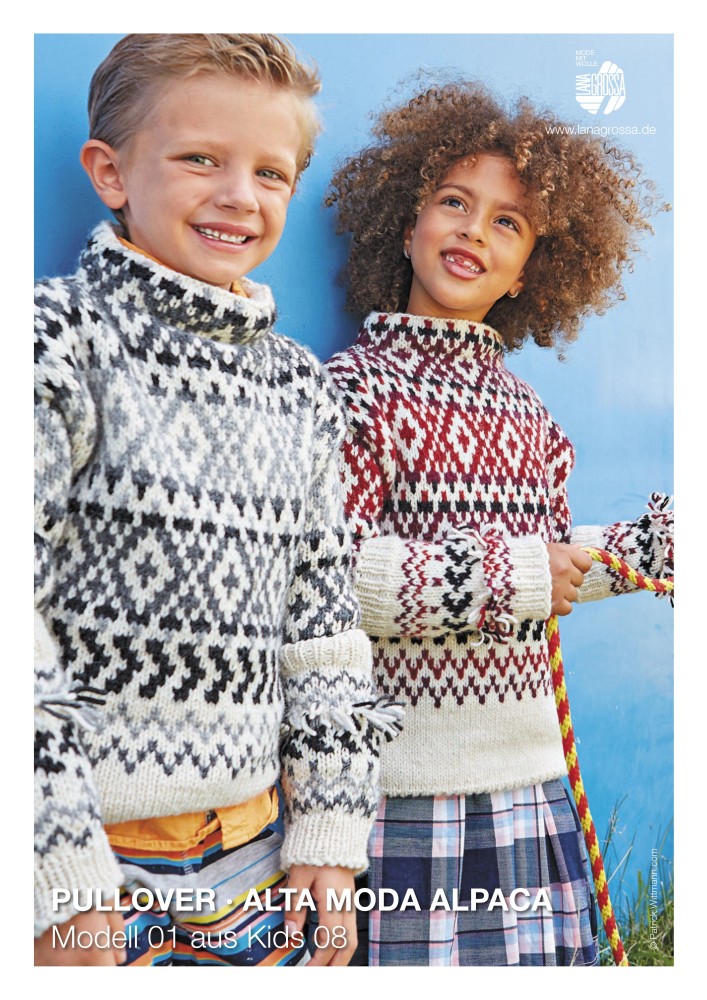Pullover Alta Moda Alpaca für Kinder