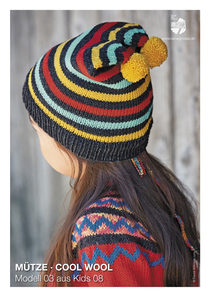 Mütze Cool Wool Modell 03 aus Kids 08