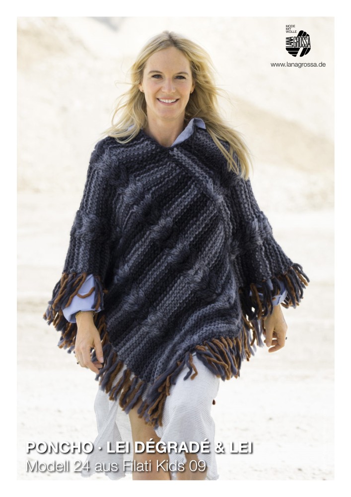 Poncho Lei Dégradé & Lei
