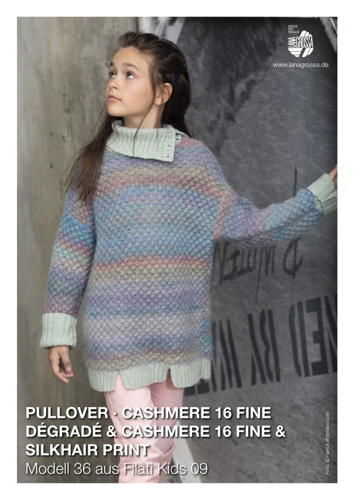 Pullover Modell 36 aus Filati Kids 09
