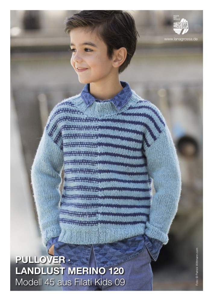 Kinderpullover Landlust Merino 120
