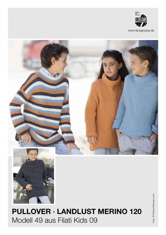 Pullover Landlust Merino 120 Modell 49