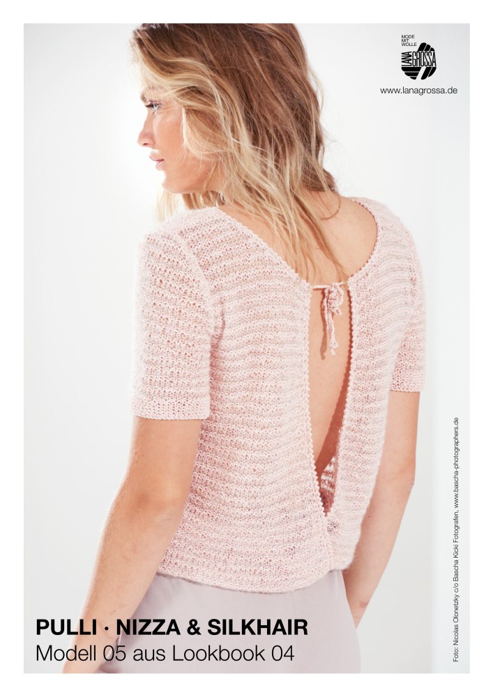 Pullover Nizza & Silkhair in Streifenmuster