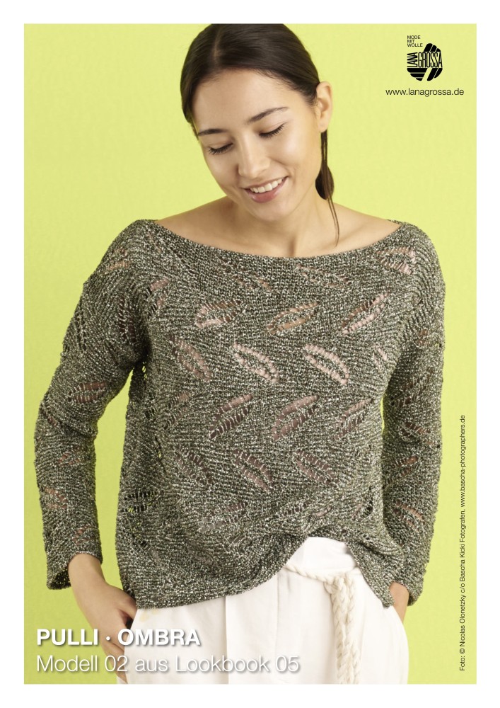 Pullover Ombra mit Ajourmuster
