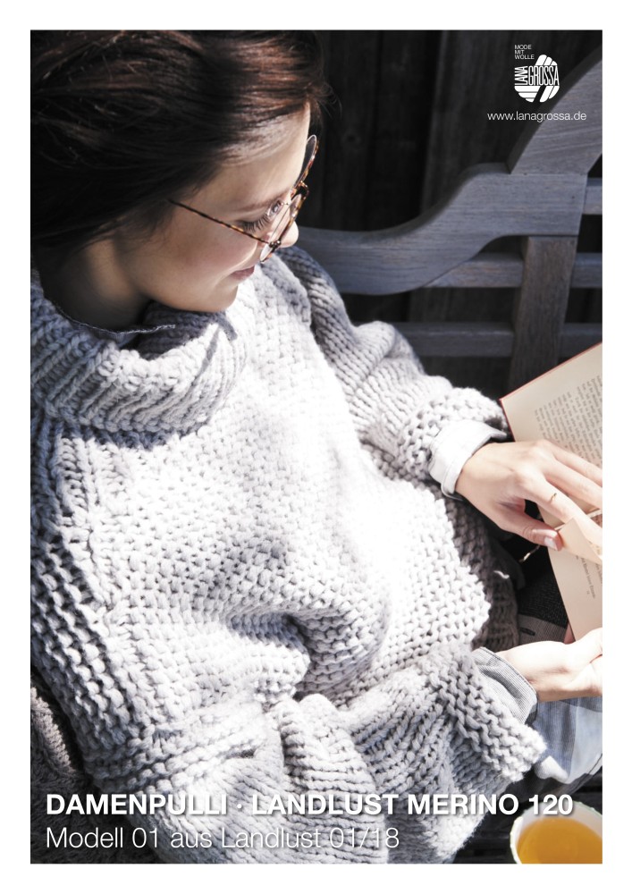 Damenpullover Landlust Merino 120 Modell 01