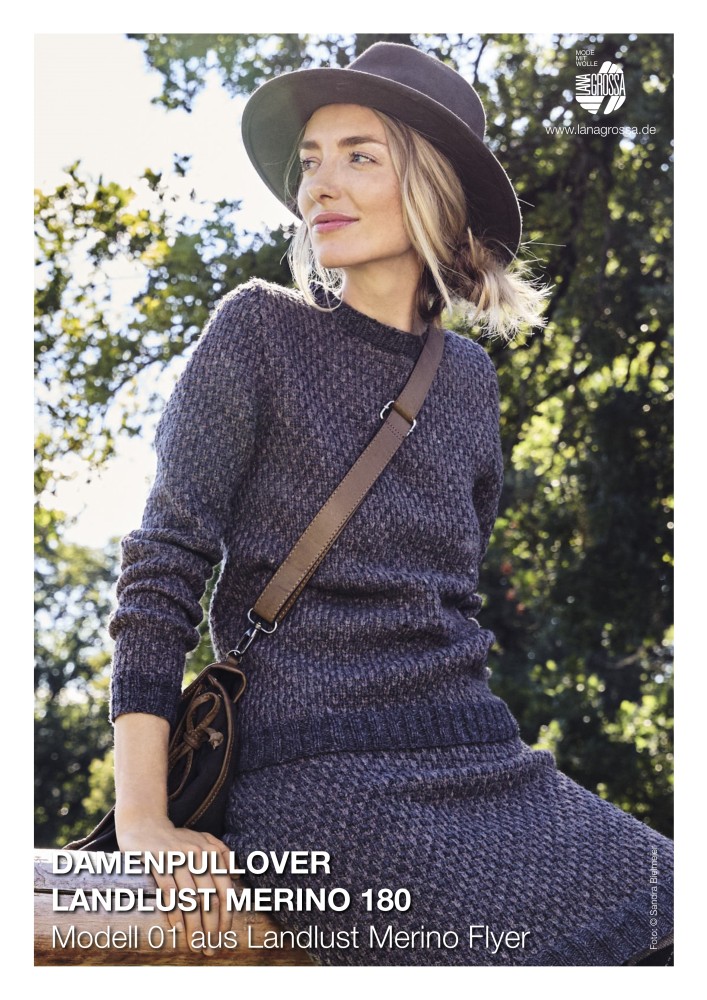 Damenpullover Landlust Merino 180
