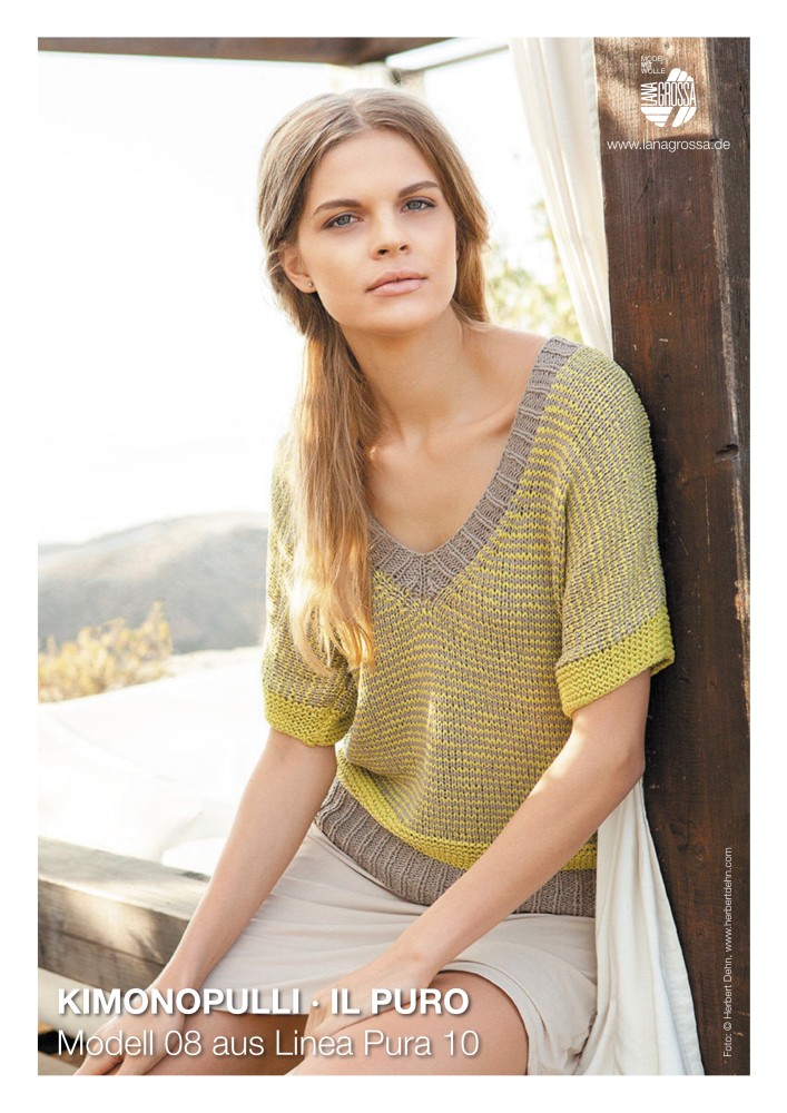 Kimono-Pullover Il Puro