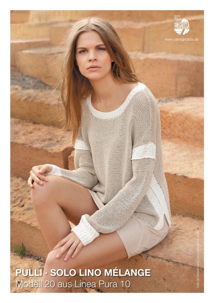Pullover Solo Lino Mélange