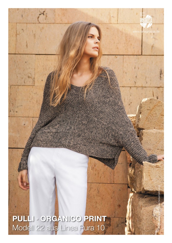 Pullover Organico Print