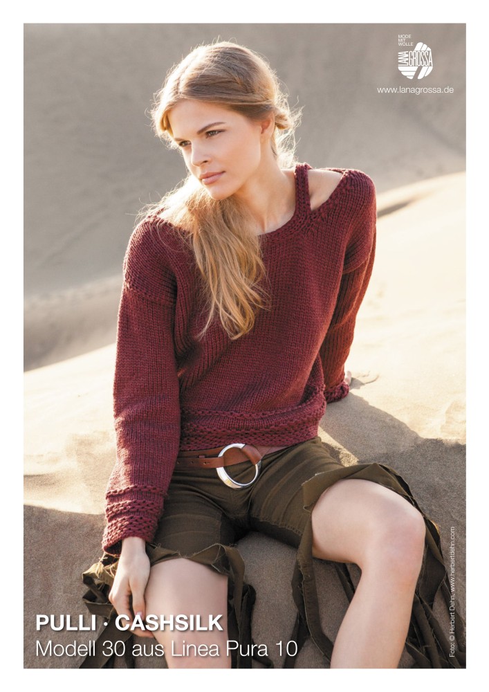 Pullover Modell 30 aus Linea Pura 10