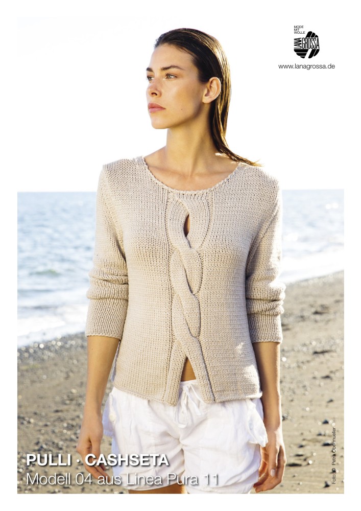 Pullover Cashseta Modell 04 aus Linea Pura 11