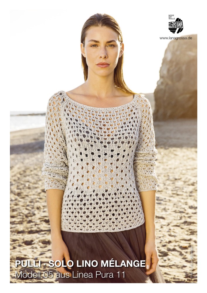 Pullover Solo Lino Mélange
