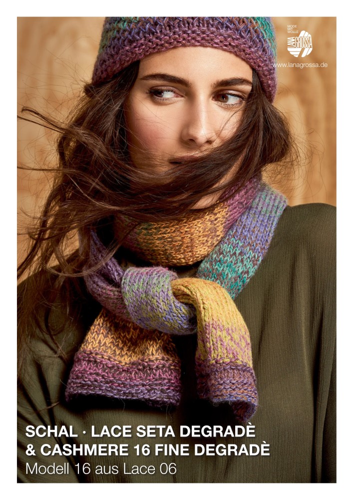 Schal Lace Seta Degradè & Cashmere 16 Fine Degradè
