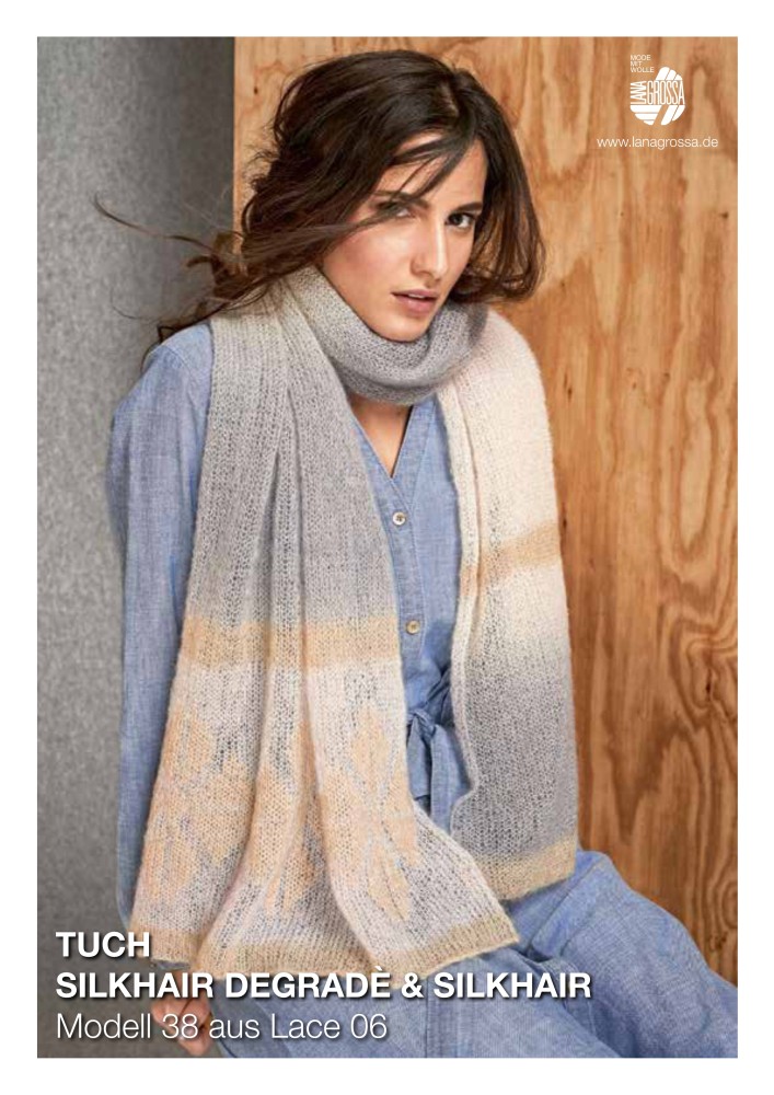 Tuch Silkhair Degradè & Silkhair Modell 38