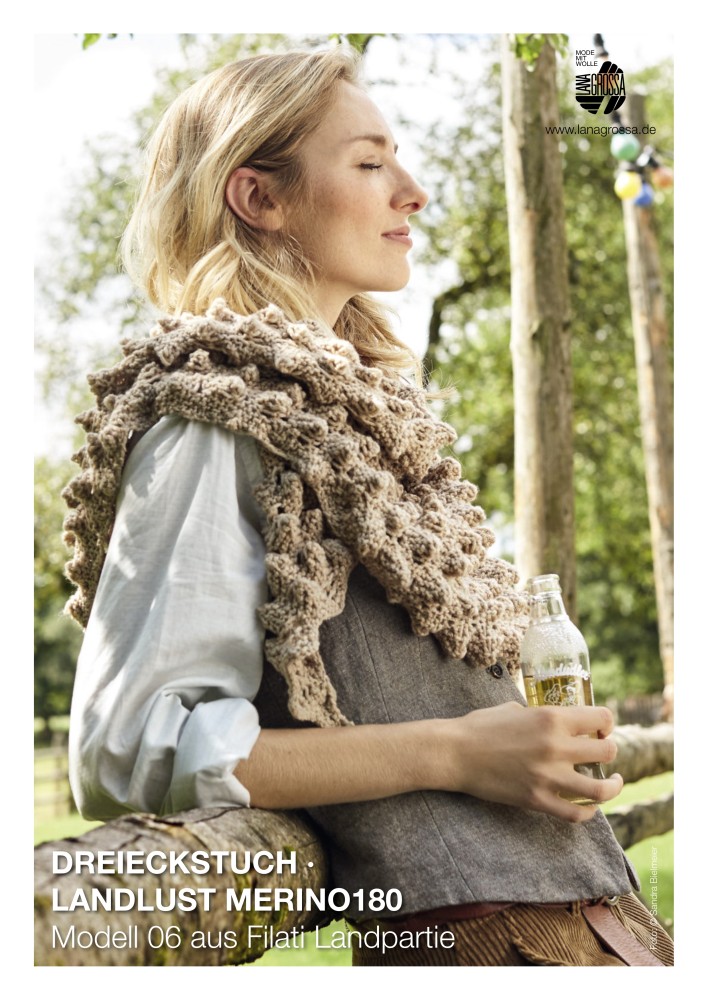 Dreieckstuch Landlust Merino 180