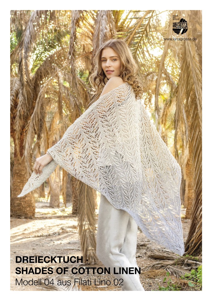 Dreiecktuch Shades of Cotton Linen