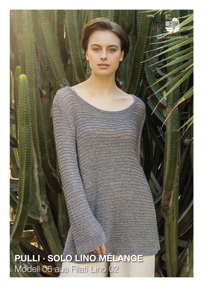 Pulli Solo Lino Mélange