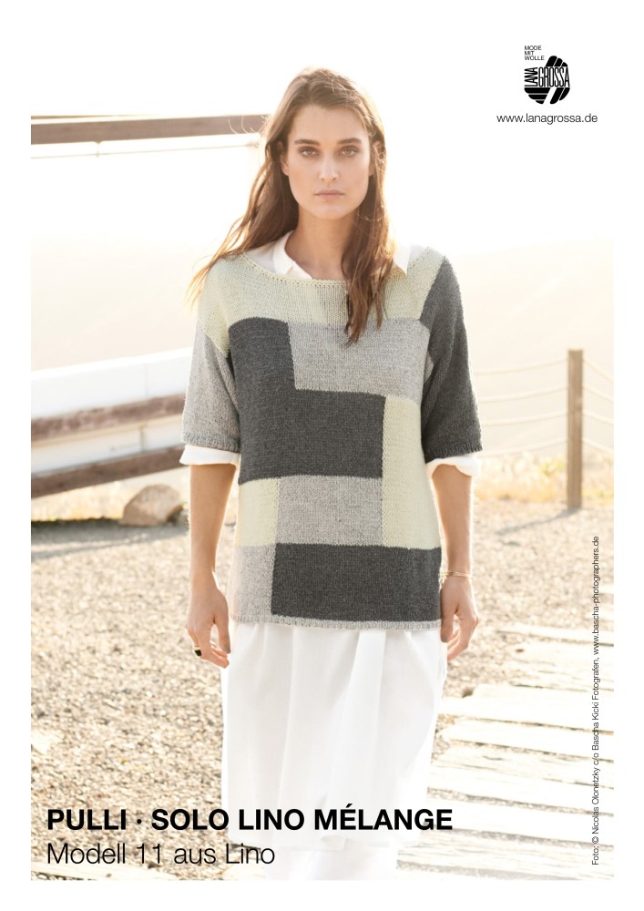 Pullover Solo Lino Mélange