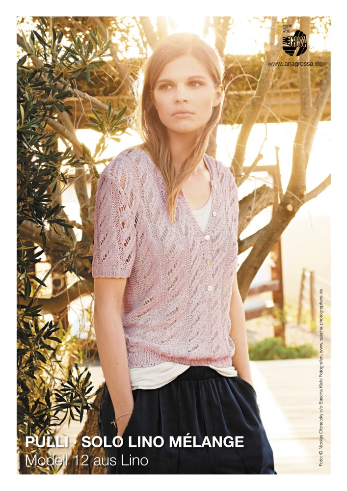 Pulli Solo Lino Mélange Modell 12