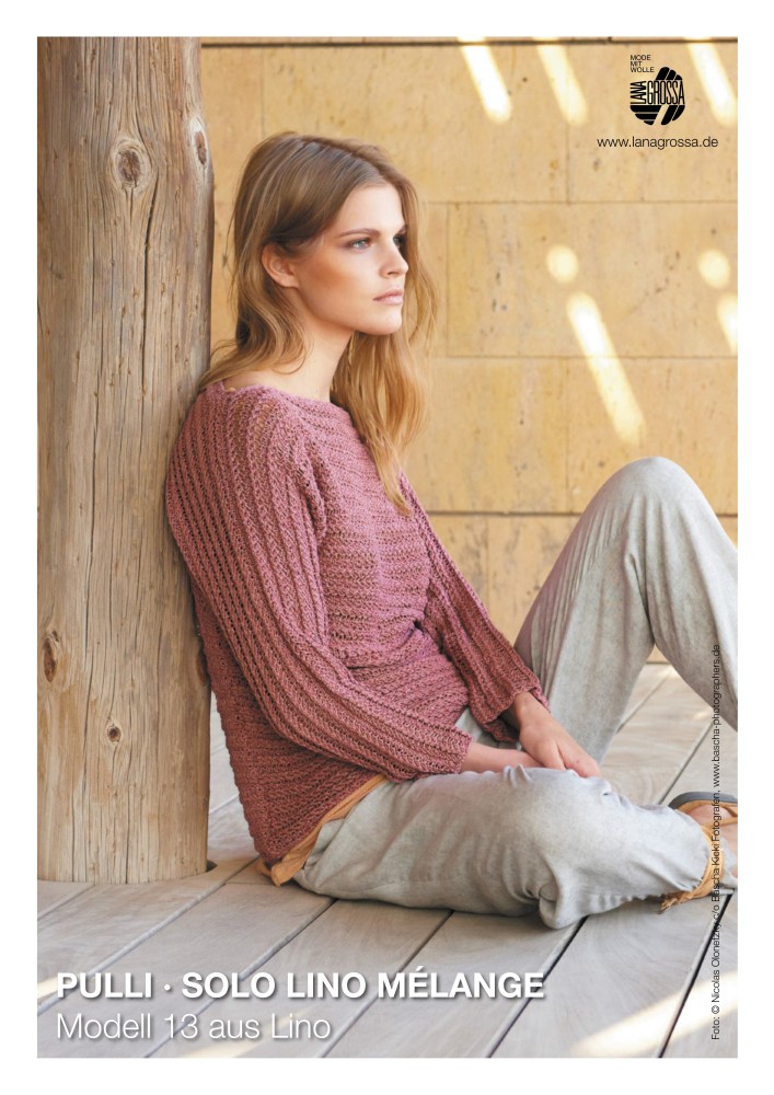 Pulli Solo Lino Mélange