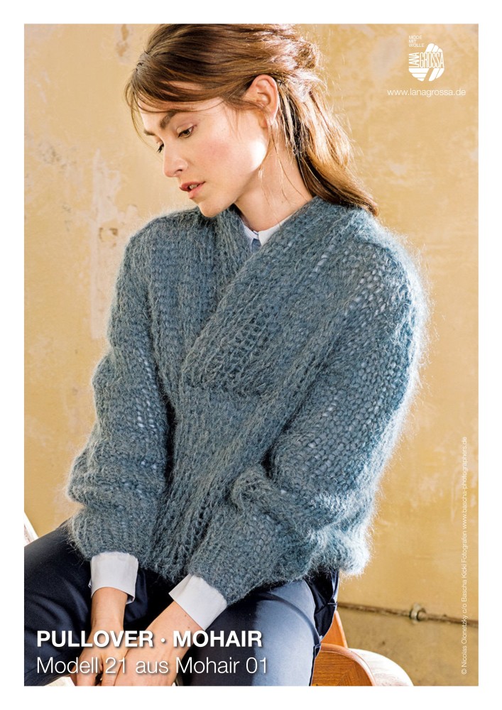 Pullover Modell 21 aus Mohair 01
