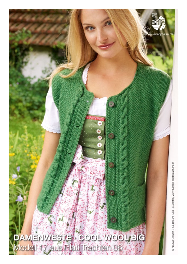 Damenweste Cool Wool Big