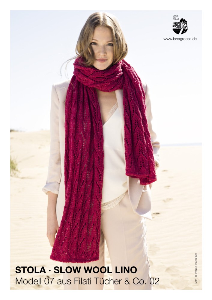 Stola Slow Wool Lino