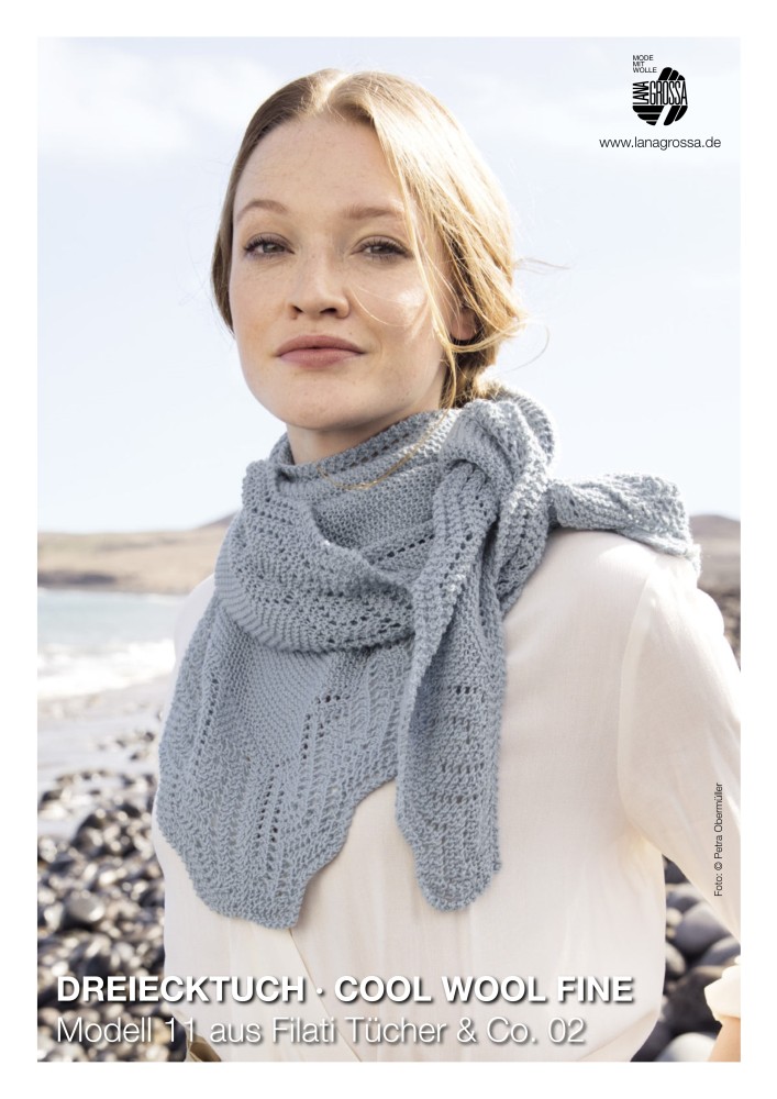 Dreieckstuch Cool Wool Fine