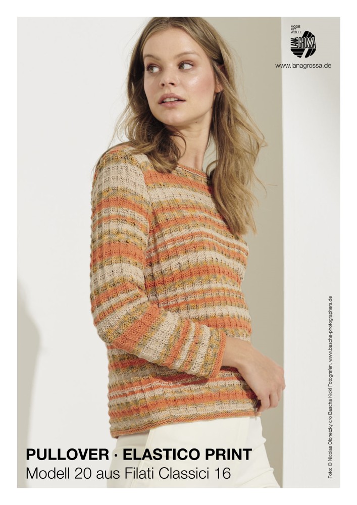 Pullover Elastico Print