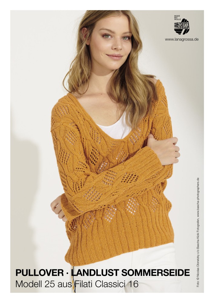 Pullover Landlust Sommerseide Modell 25