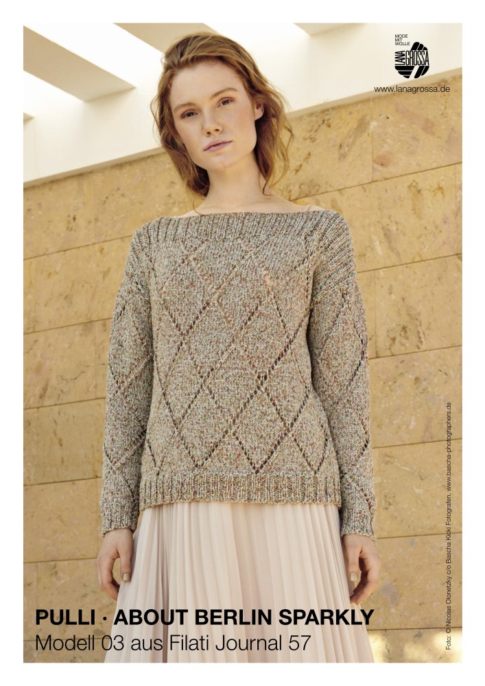 Pullover About Berlin Sparkly