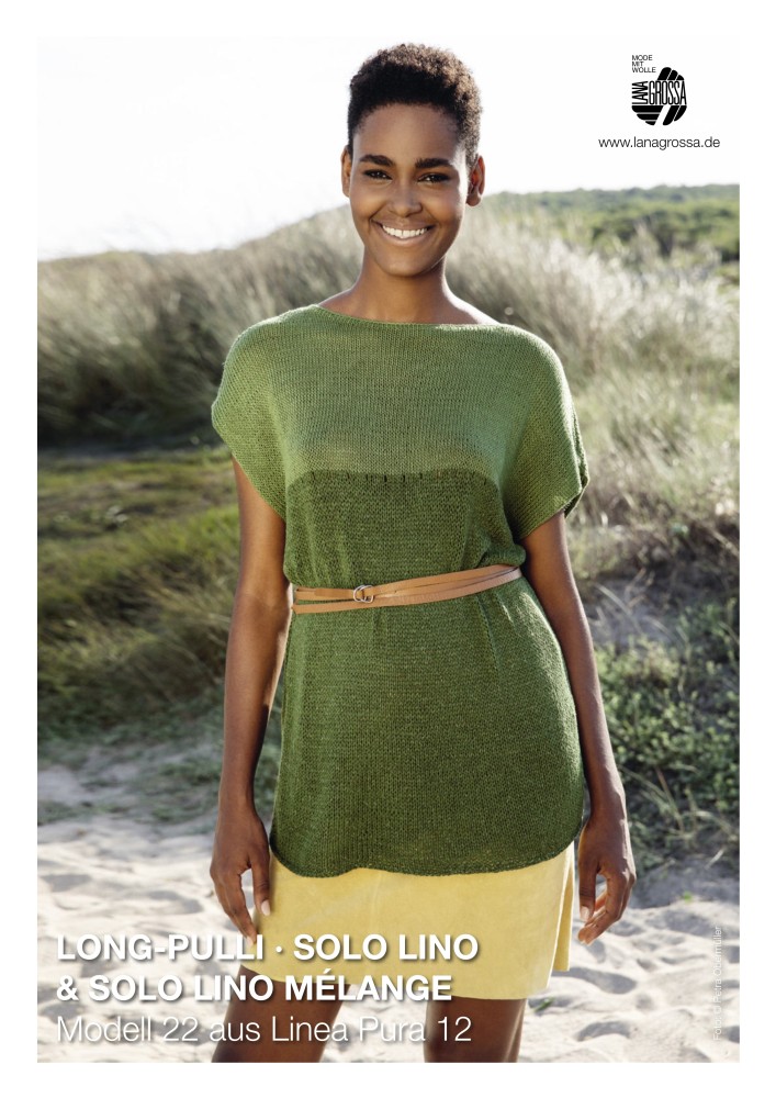 Long-Pullover Solo Lino & Solo Lino Mélange