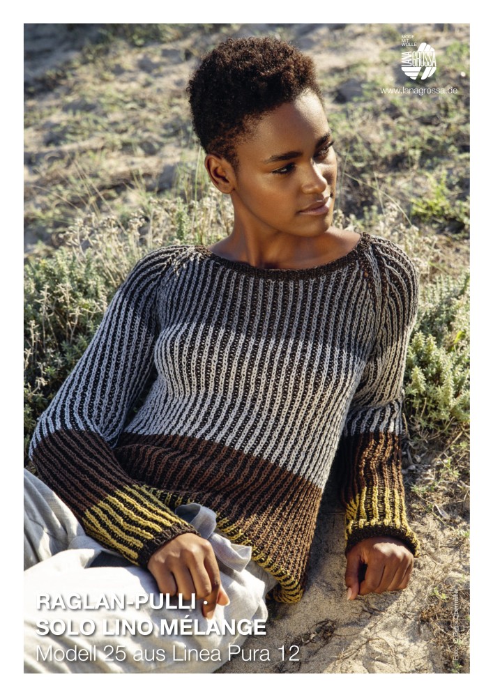 Raglan-Pulli Solo Lino Mélange
