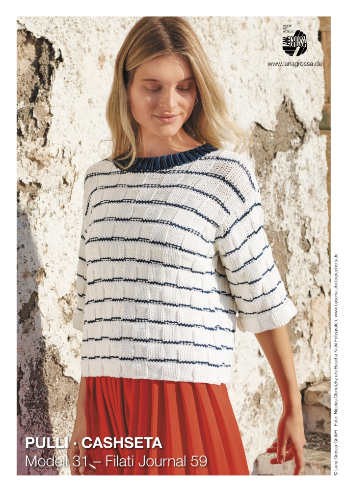 Pullover Cashseta mit Karomuster