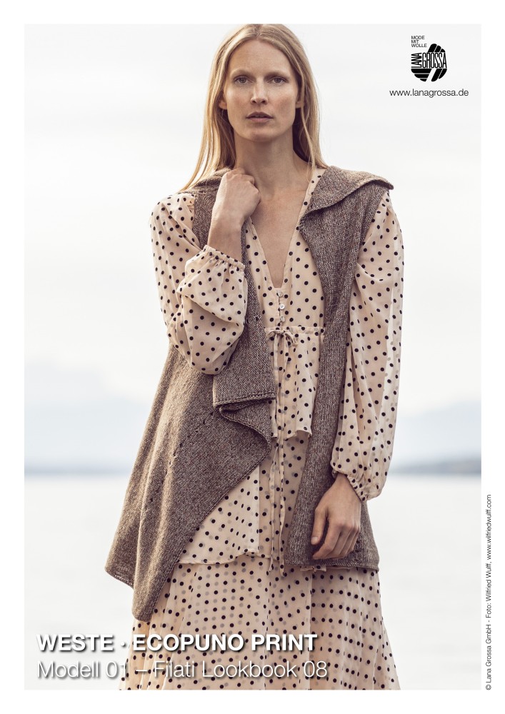 Weste Ecopuno Print