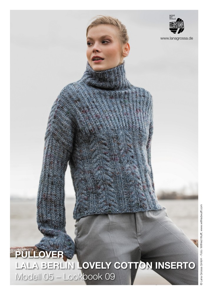 Pullover Lala Berlin Lovely Cotton Inserto