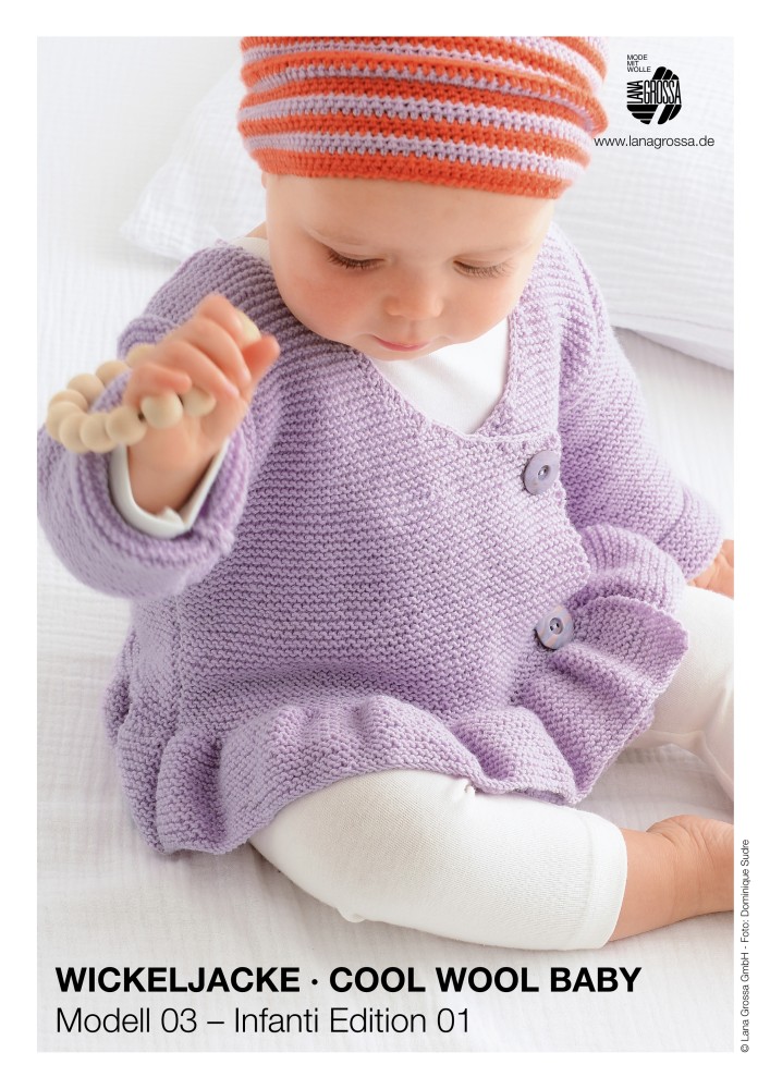 Wickeljacke Cool Wool Baby Infanti Edition 01