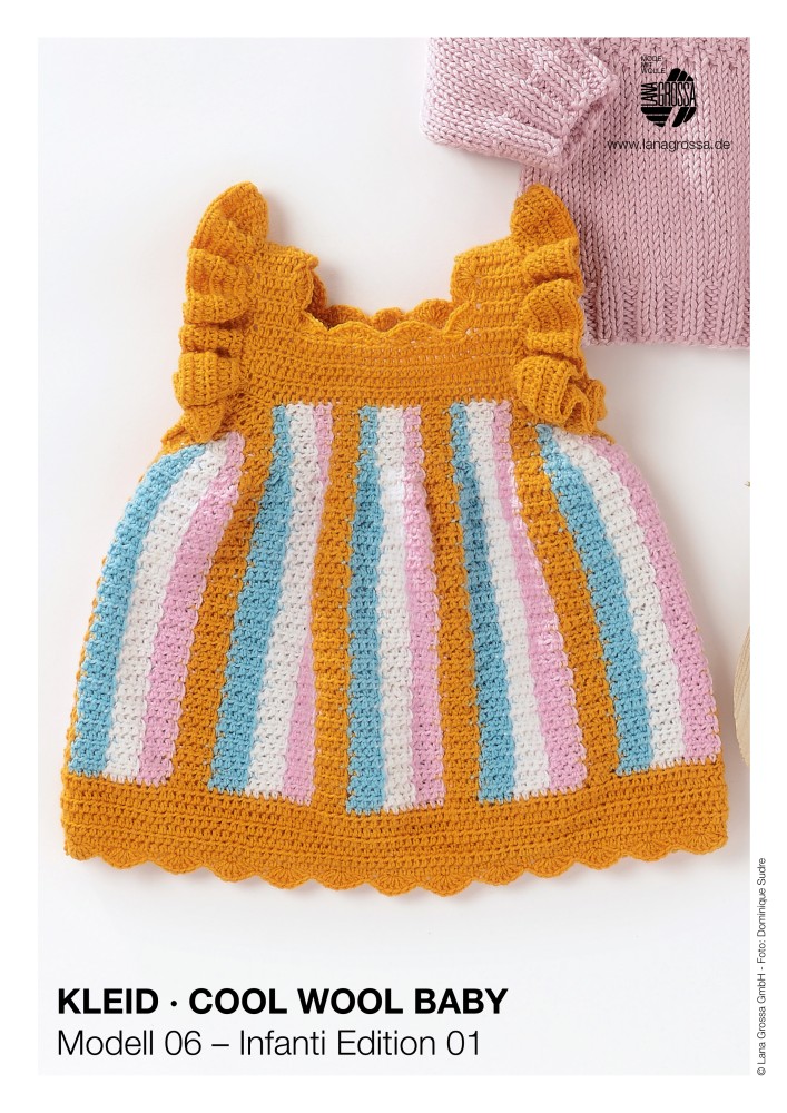 Kleid Cool Wool Baby Modell 06 – Infanti Edition 01