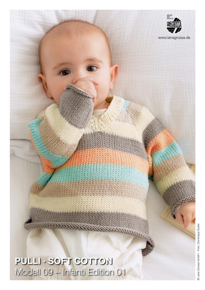 Baby-Pullover Soft Cotton Infanti Edition 01 Modell 09