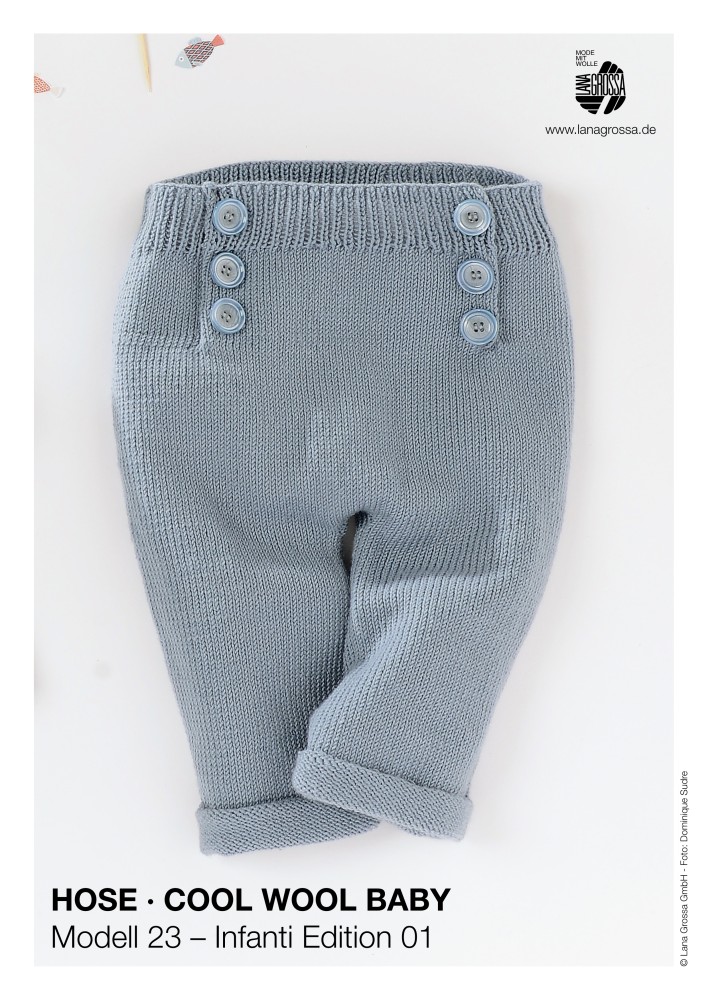 Babyhose aus Cool Wool Baby